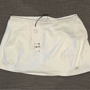 NEW ALO Yoga White Skirt